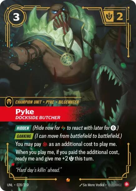 Pyke - Dockside Butcher
