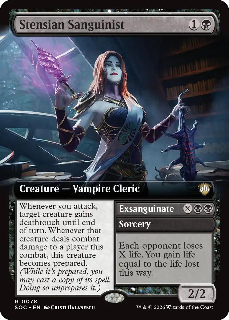 Stensian Sanguinist (Extended Art)