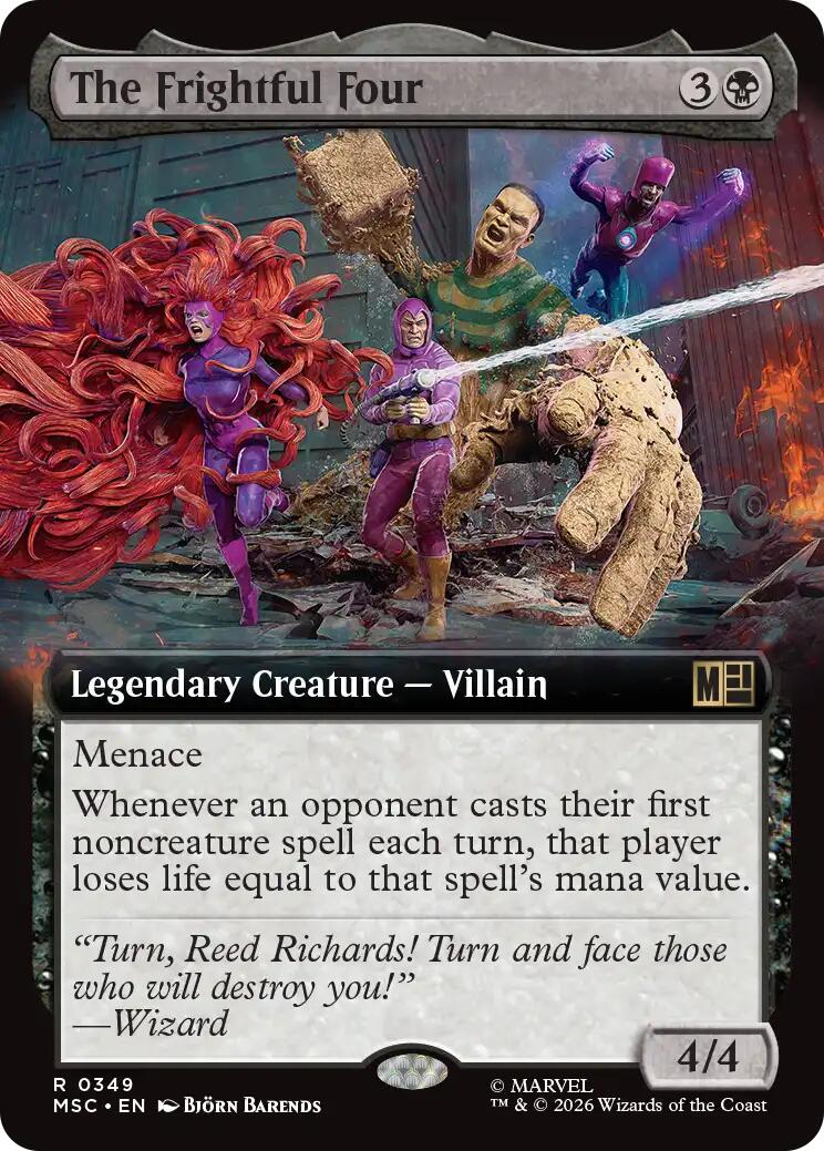 The Frightful Four (Extended Art)