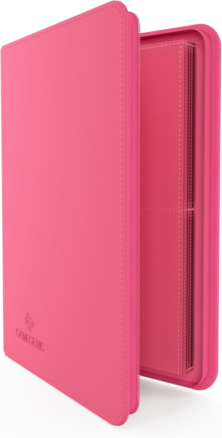 Gamegenic Binder: 8-Pocket Zip-Up Album - Pink