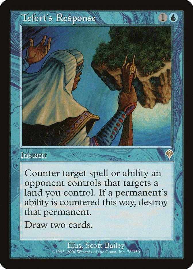 Teferi's Response (78) (INV)
