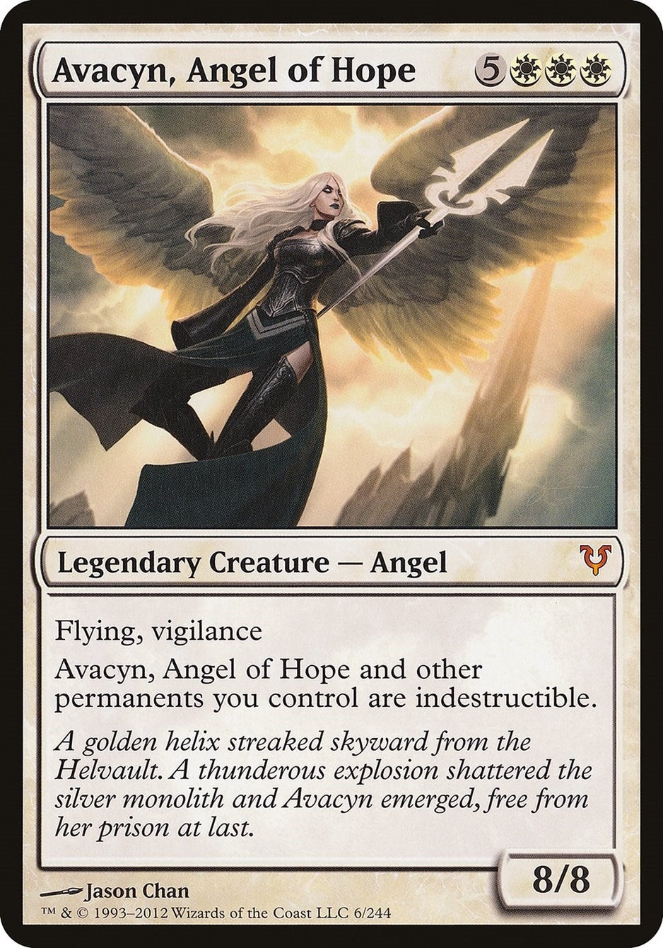 Image for Avacyn, Angel of Hope (Avacyn Restored) (6) (OVER)