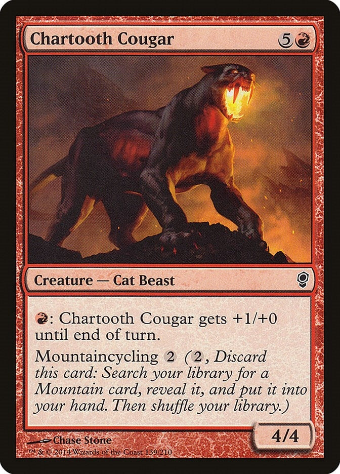 Image for Chartooth Cougar (139) (CNS)