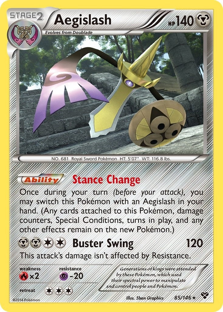 Image for Aegislash (85) (85) (XY)