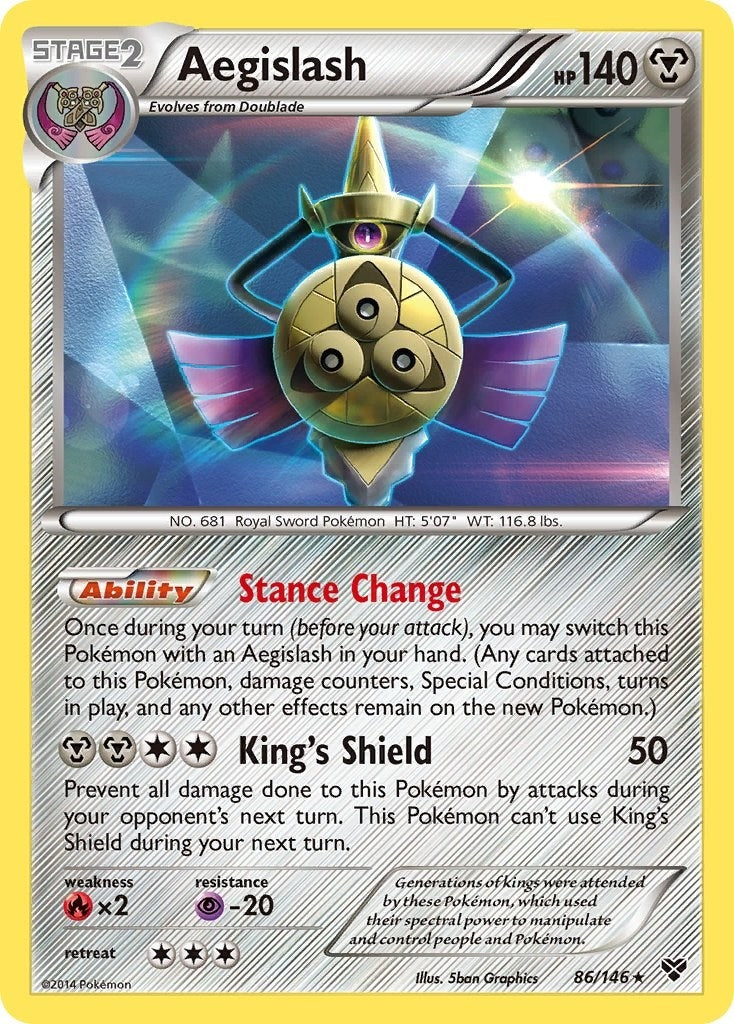 Image for Aegislash (86) (86) (XY)