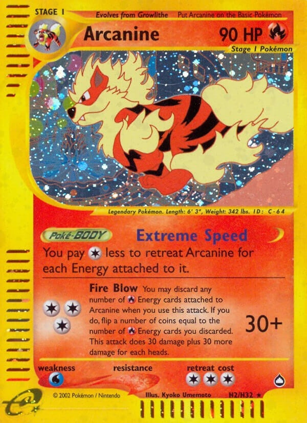 Image for Arcanine (H2) (232) (AQ)