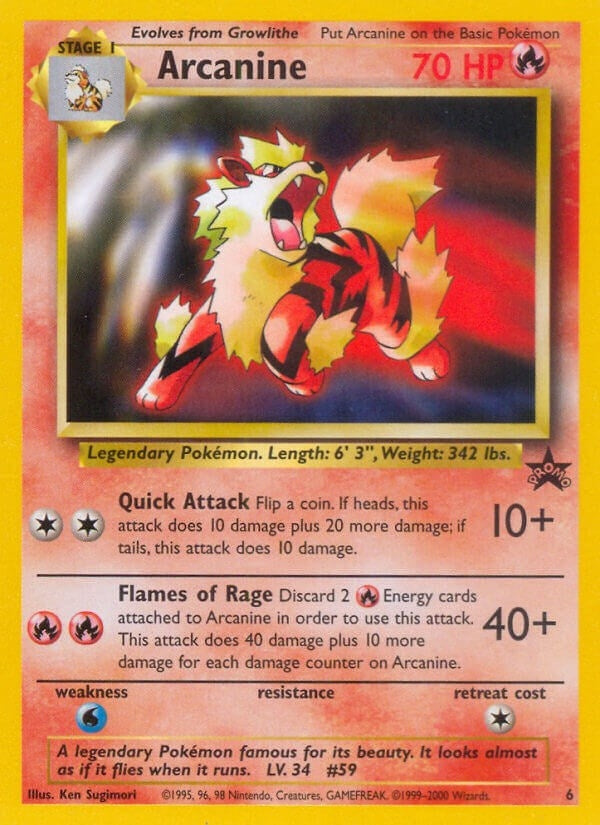 Image for Arcanine (6) (PR)