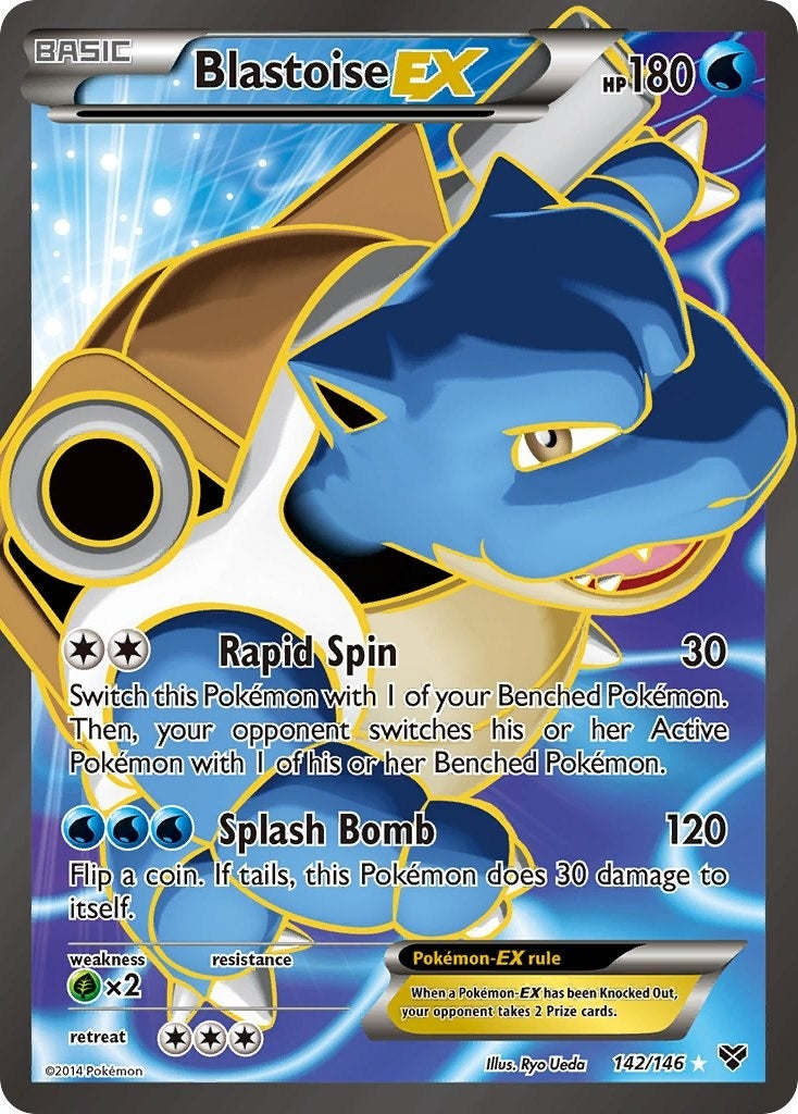 Image for Blastoise EX (142 Full Art) (142) (XY)