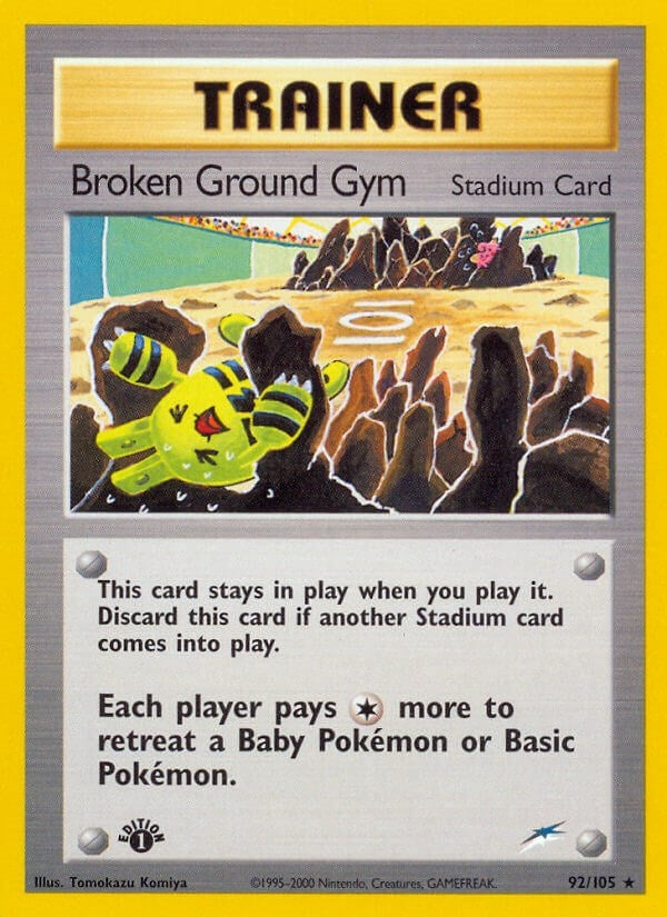 Image for Broken Ground Gym (92) (N4)