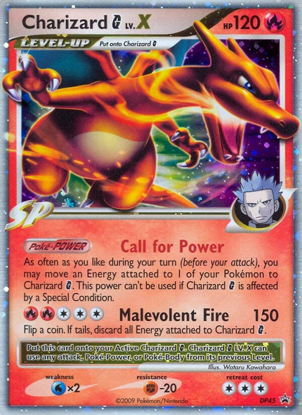 Image for Charizard G LV.X - DP45 (45) (PR)