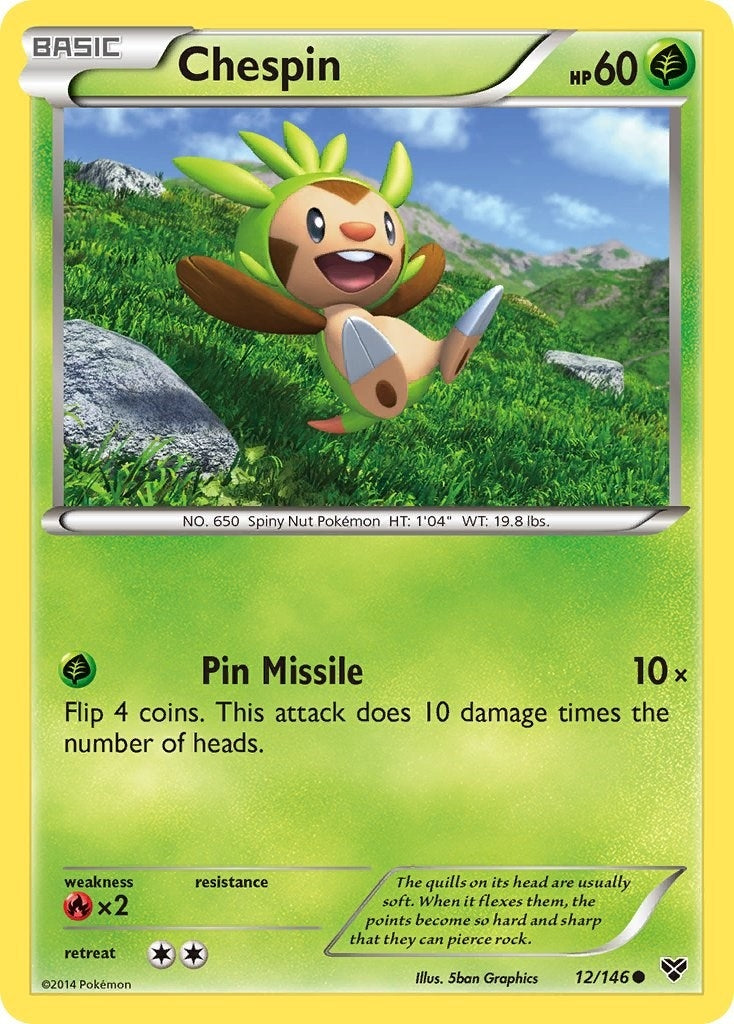 Image for Chespin (12) (XY)