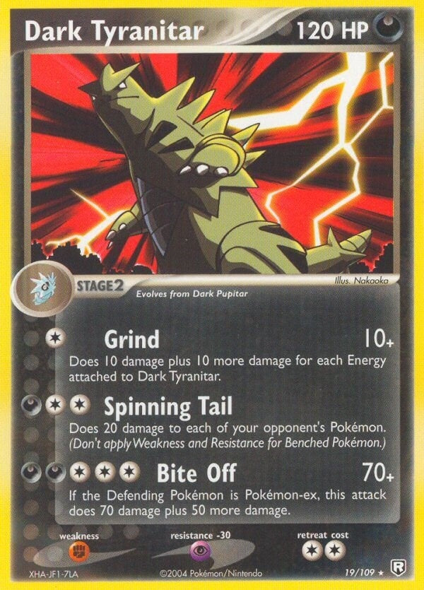 Image for Dark Tyranitar - 019/109 (19) (RR)