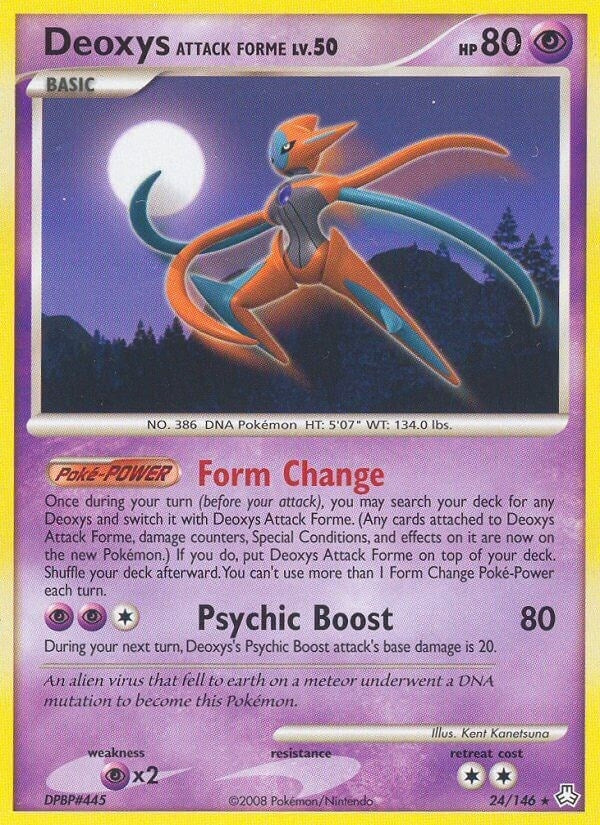 Image for Deoxys Attack Forme (24) (LA)