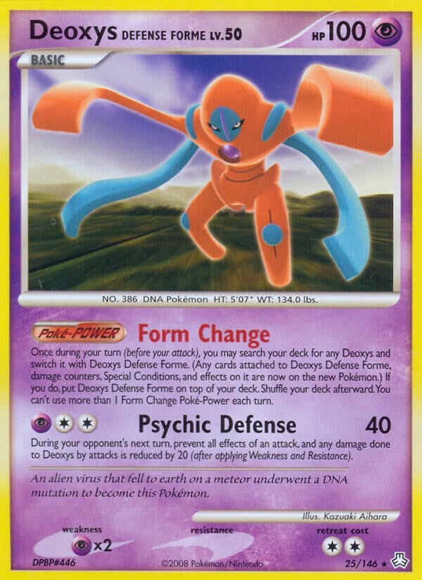 Image for Deoxys Defense Forme (25) (LA)