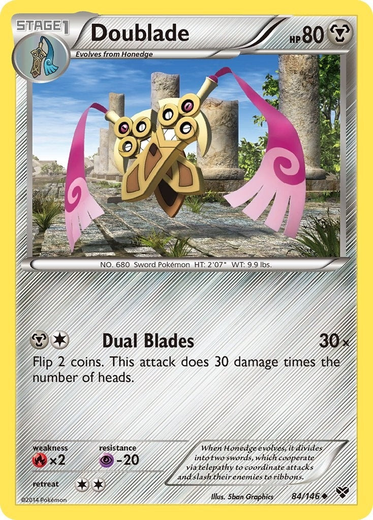 Image for Doublade (84) (XY)