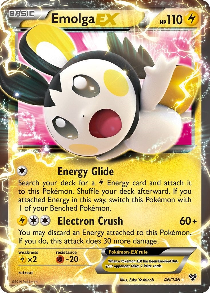 Image for Emolga EX (46) (XY)