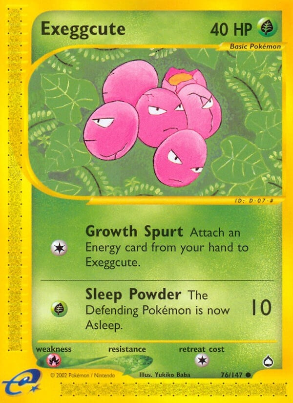 Image for Exeggcute (76) (76) (AQ)