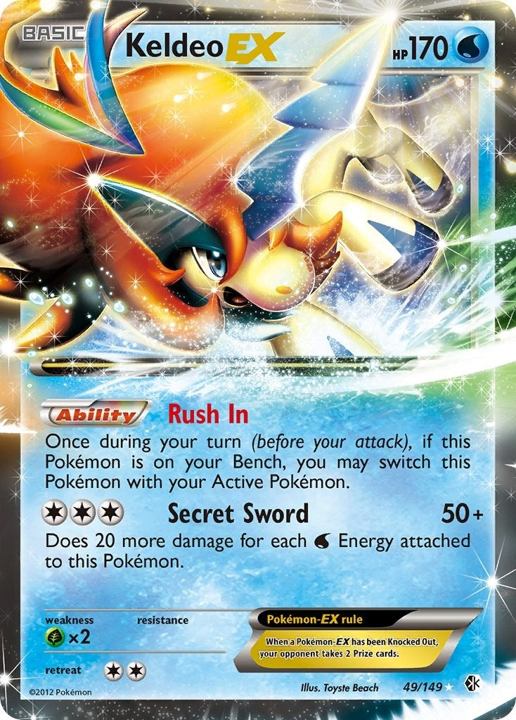 Image for Keldeo EX (49) (BCR)