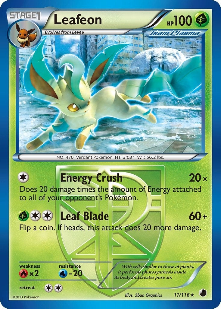 Image for Leafeon (Team Plasma) (11) (PLF)