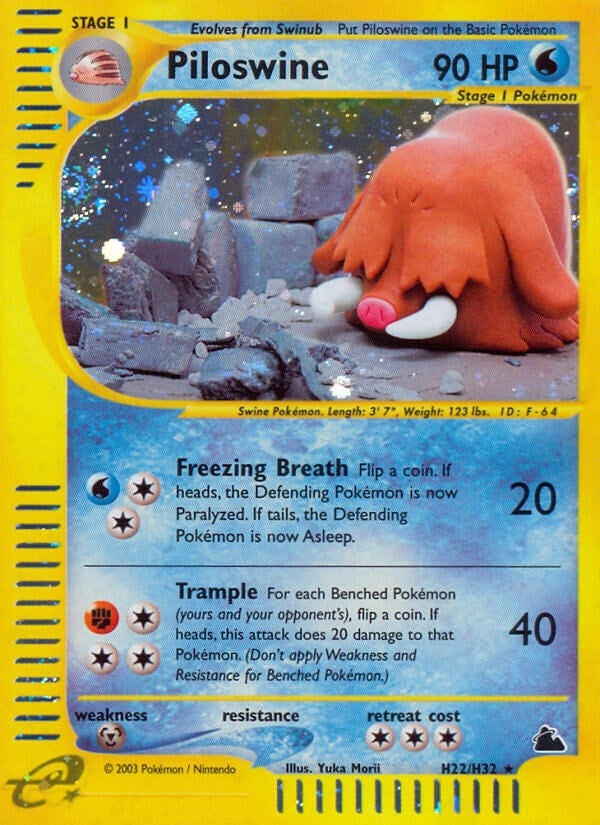 Image for Piloswine (H22) (2232) (SK)