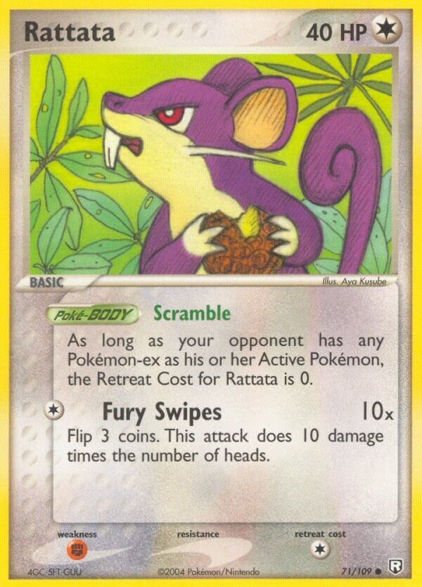 Image for Rattata - 071/109 (71) (RR)