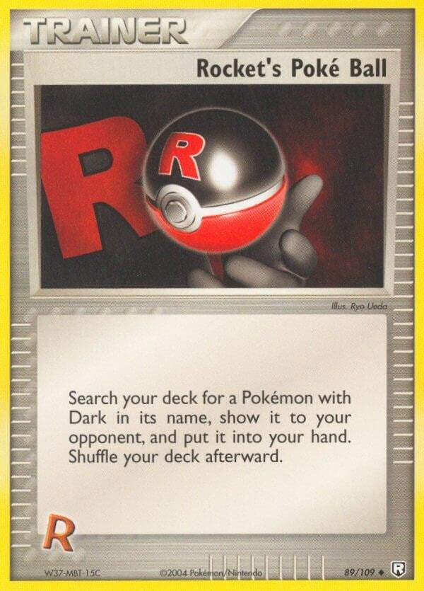 Image for Rocket's Poke Ball (89) (RR)