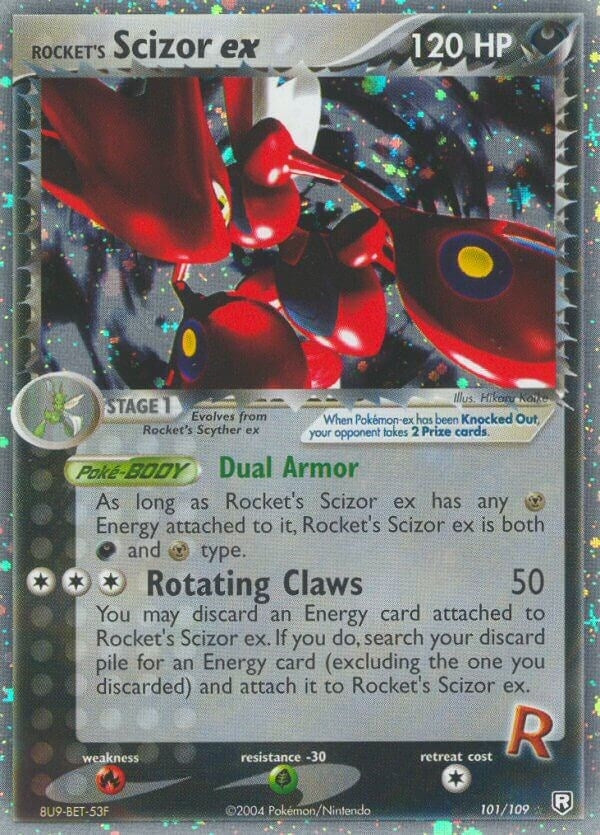 Image for Rocket's Scizor ex (101) (RR)