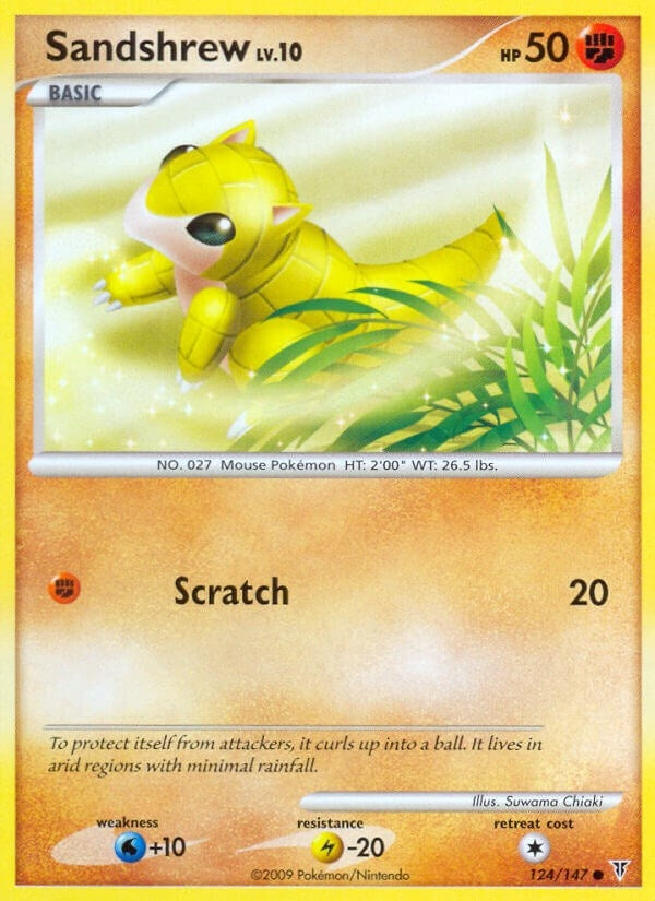 Image for Sandshrew (124) (SV)