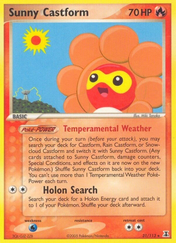 Image for Sunny Castform (31) (DS)