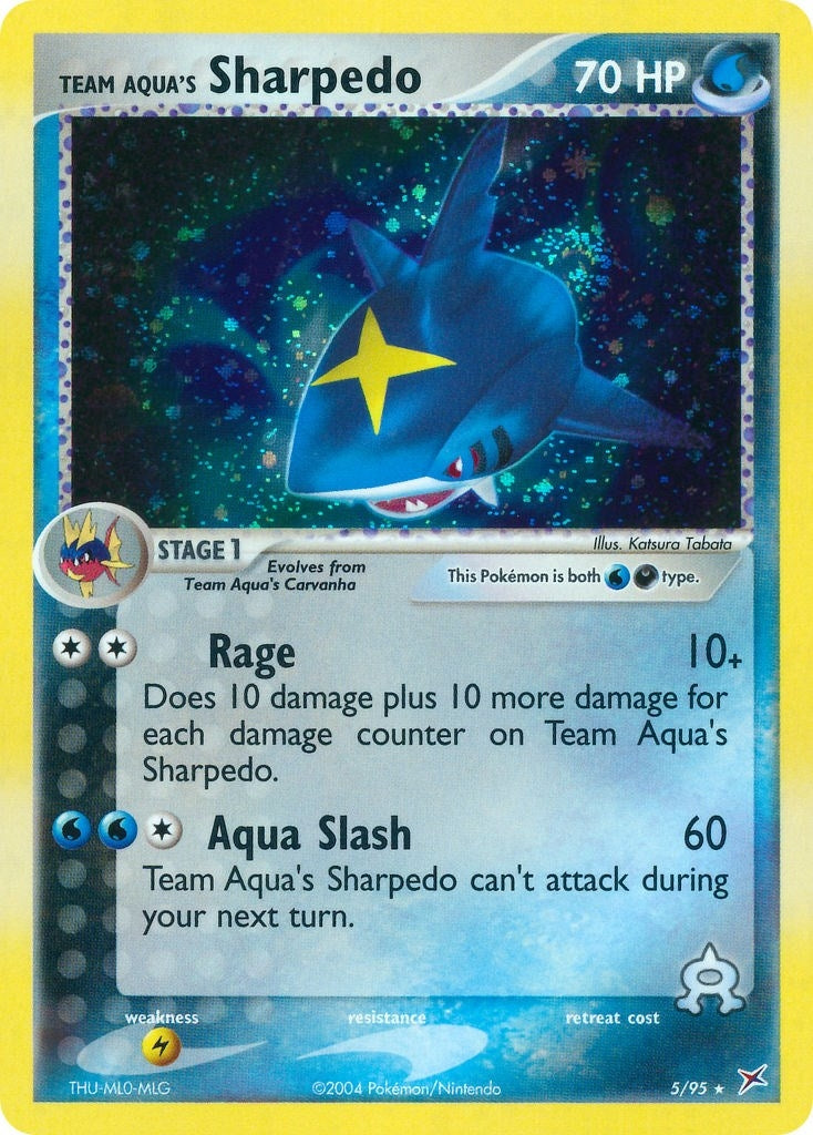 Image for Team Aqua's Sharpedo - 5/95 (5) (MA)