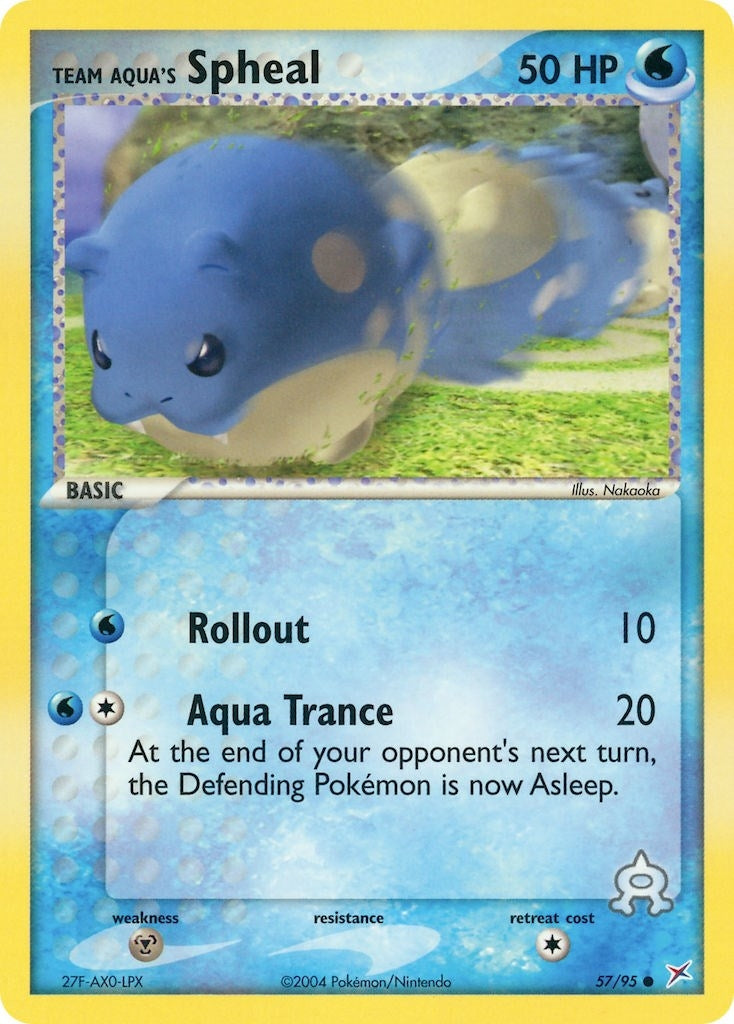 Image for Team Aqua's Spheal - 57/95 (57) (MA)