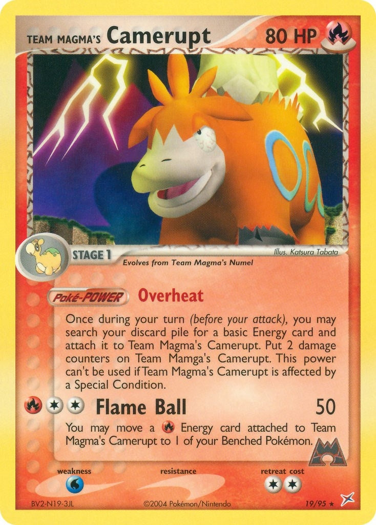 Image for Team Magma's Camerupt (19) (MA)