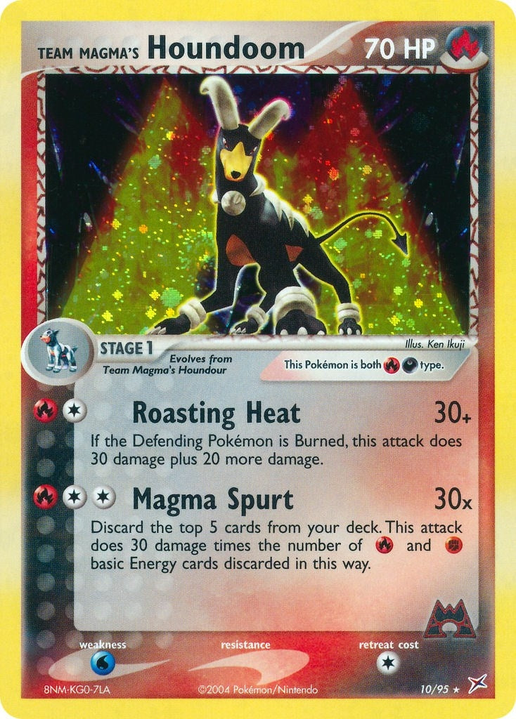 Image for Team Magma's Houndoom - 10/95 (10) (MA)