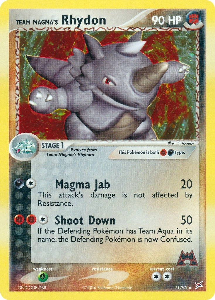 Image for Team Magma's Rhydon - 11/95 (11) (MA)