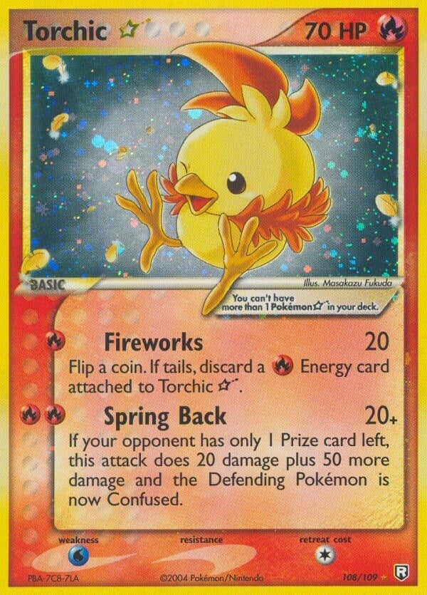 Image for Torchic Star (108) (RR)