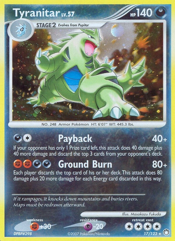 Image for Tyranitar (17) (MT)