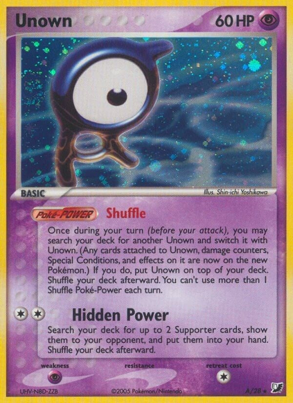 Image for Unown (A) (28) (UF)