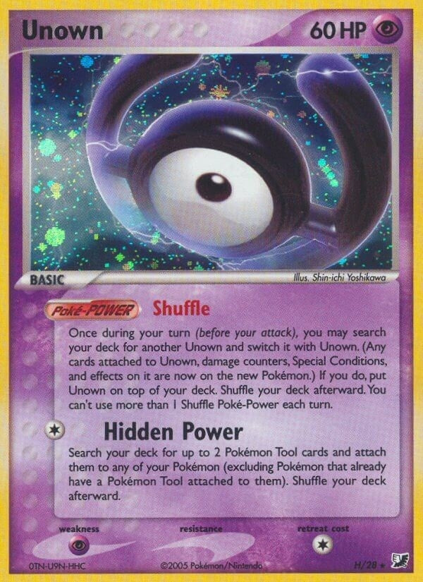 Image for Unown (H) (28) (UF)