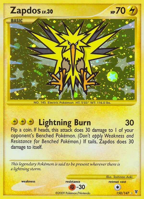 Image for Zapdos (150) (150) (SV)