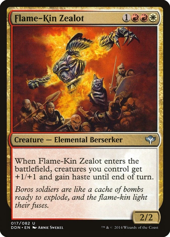 Image for Flame-Kin Zealot (17) (DDN)