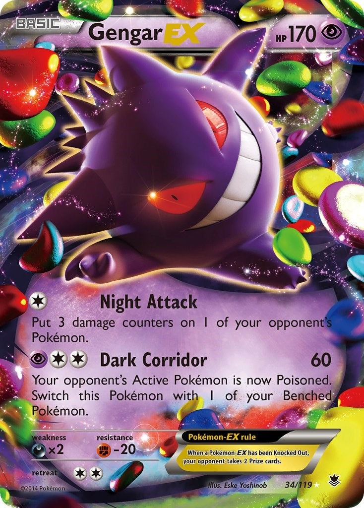 Image for Gengar EX (34) (PHF)