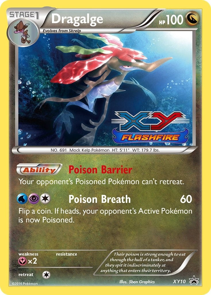 Image for Dragalge - XY10 (Prerelease) (10) (PR)