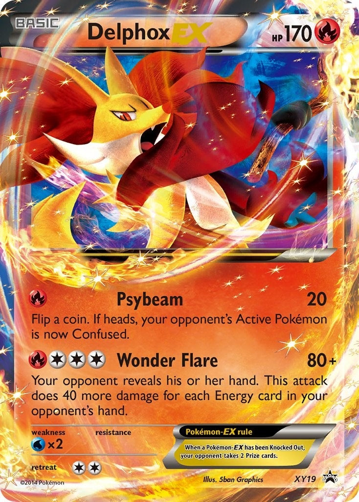 Image for Delphox EX - XY19 (19) (PR)