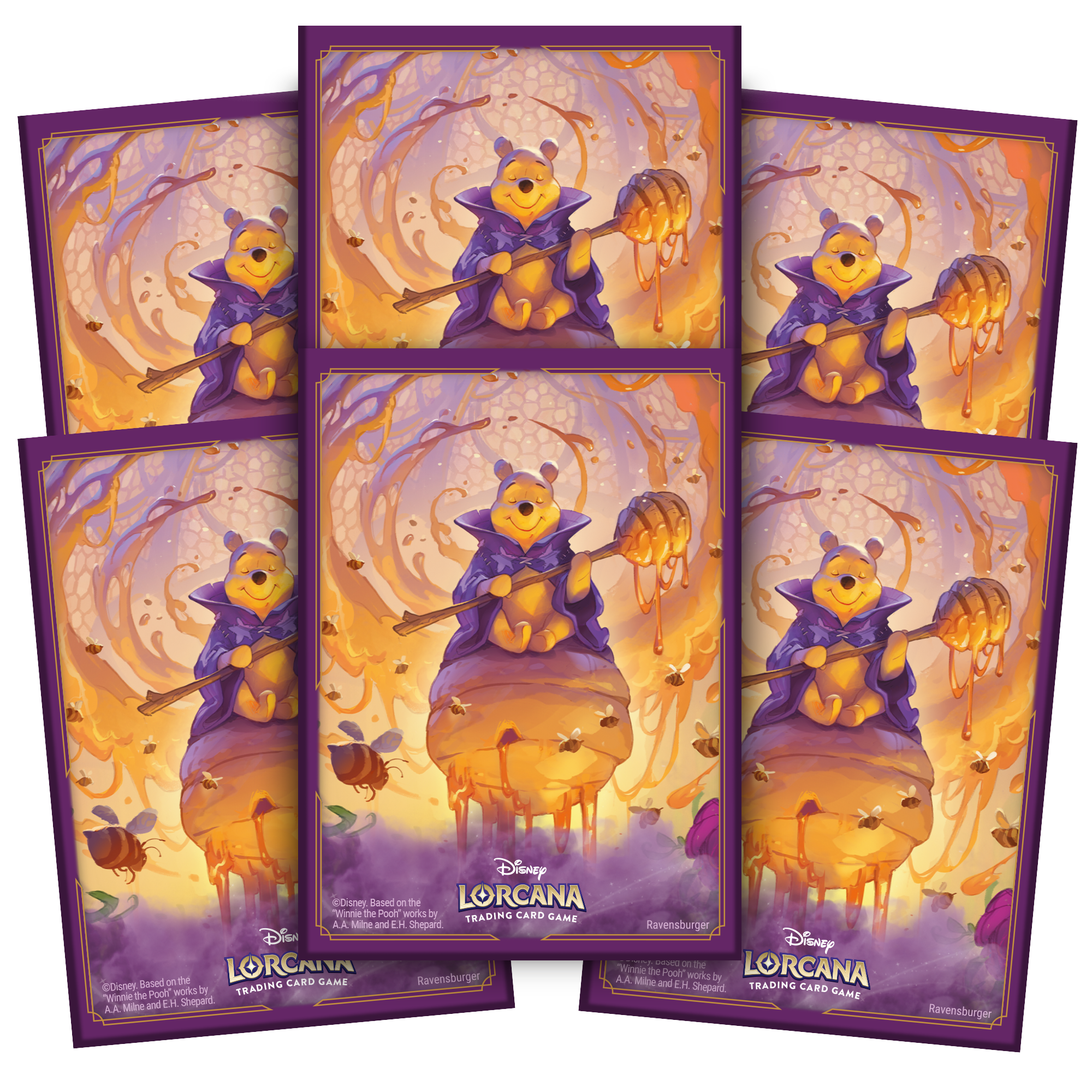 Disney Lorcana TCG: Azurite Sea - Pooh - Matte Card Sleeves (65)