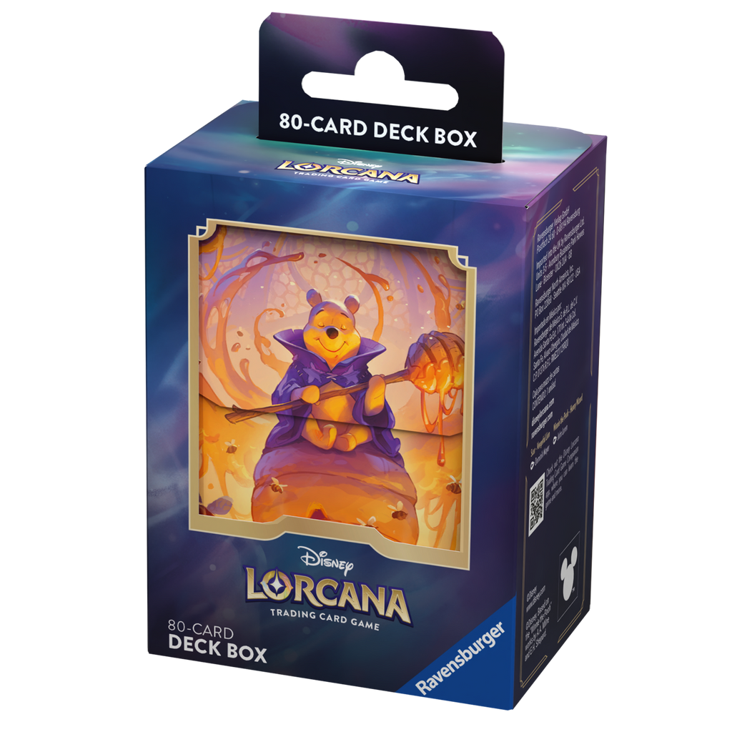 Disney Lorcana TCG: Azurite Sea - Pooh - Deck Box