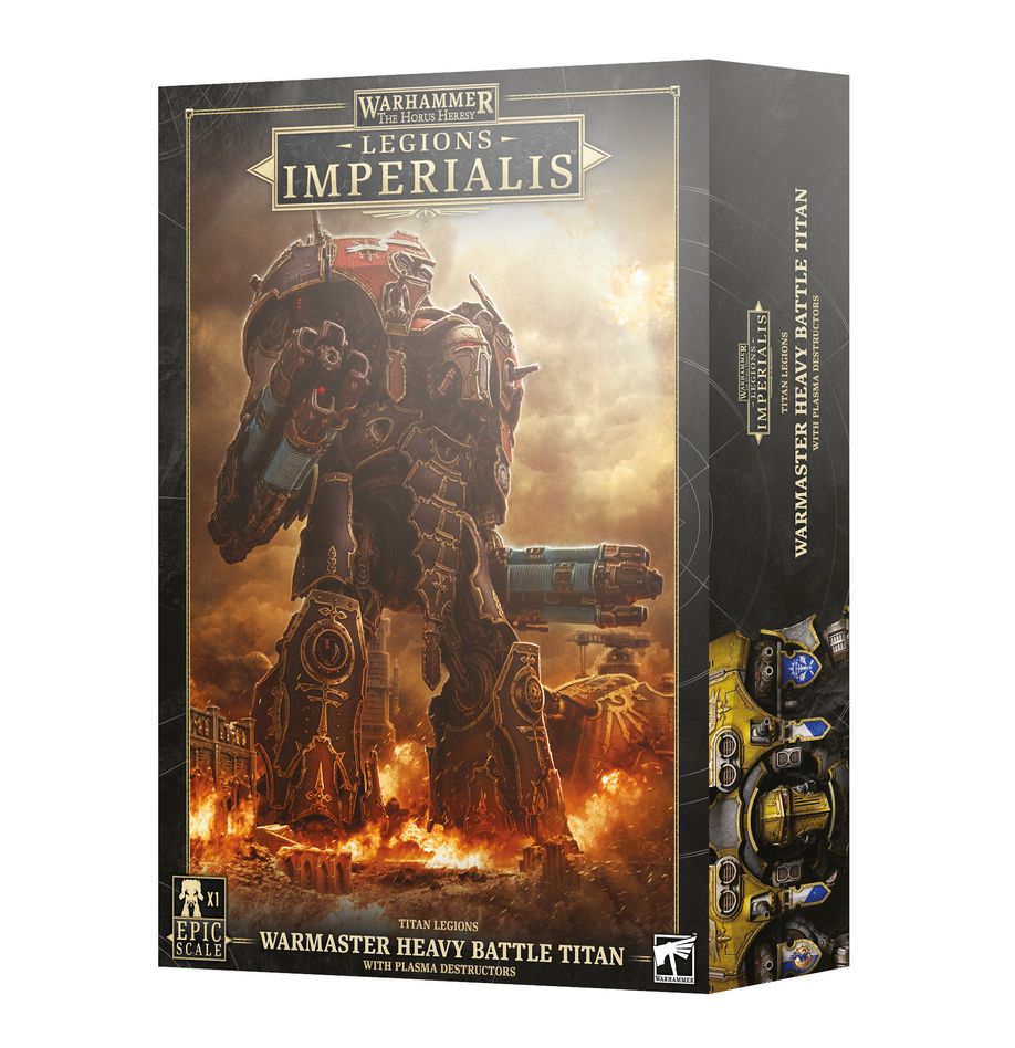 Warhammer The Horus Heresy: Titan Legions - Warmaster Heavy Battle Titan with Plasma Destructors
