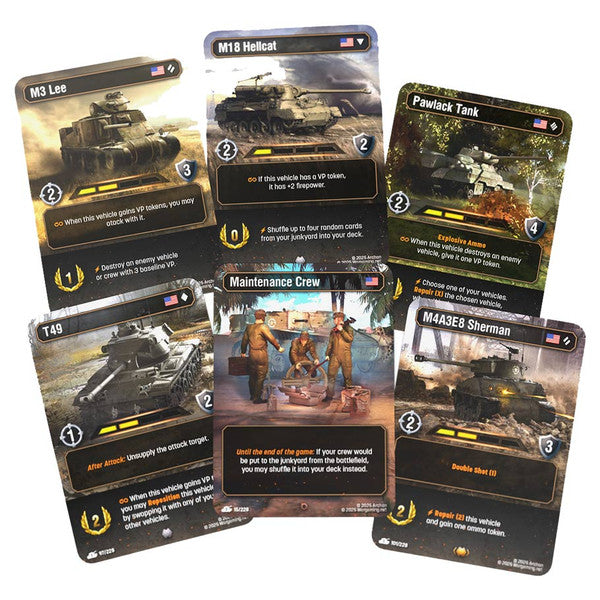 World of Tanks TCG: First Strike - Starter Deck - USA (PREORDER)