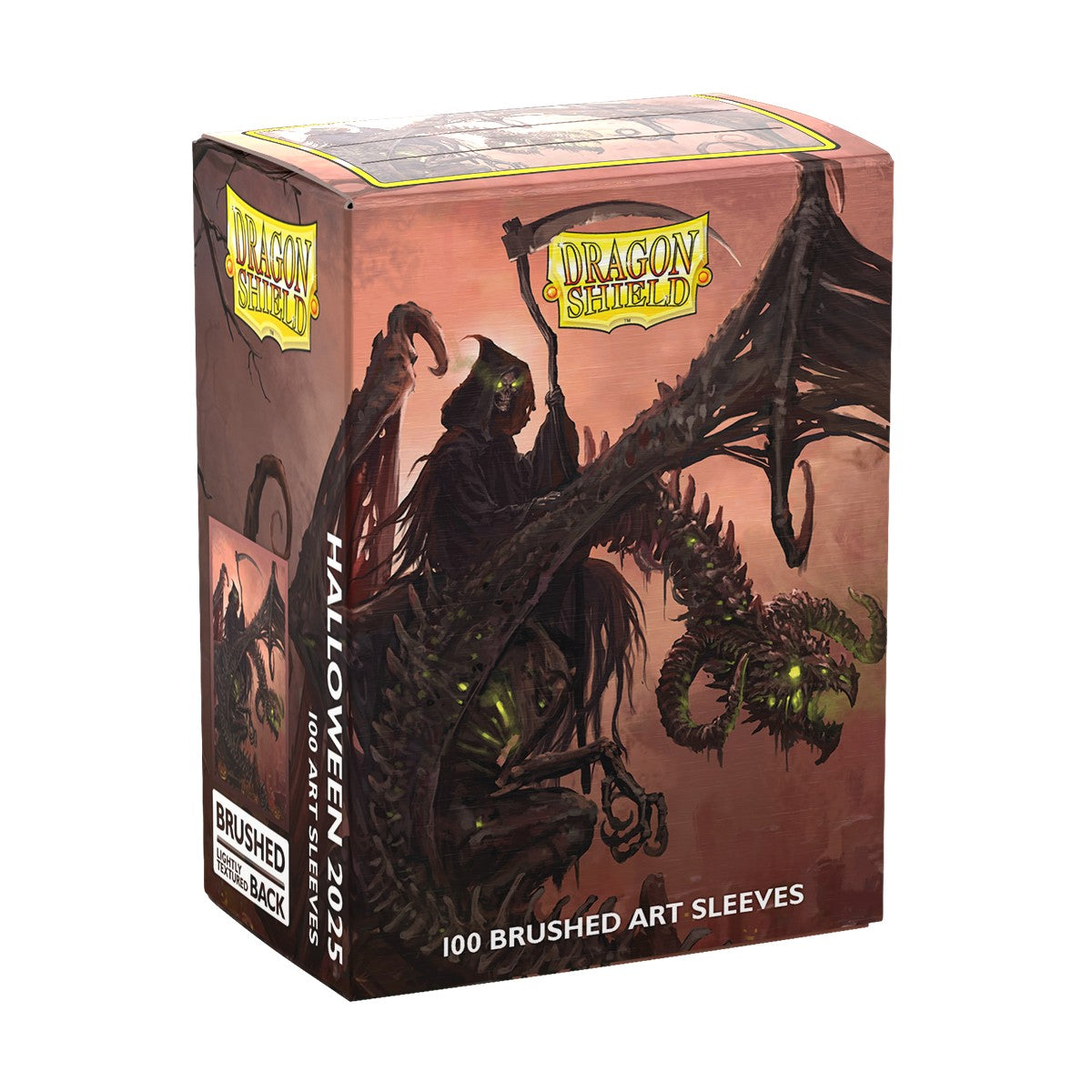 Dragon Shield Sleeves - 100ct Box Brushed Art- Halloween 2025