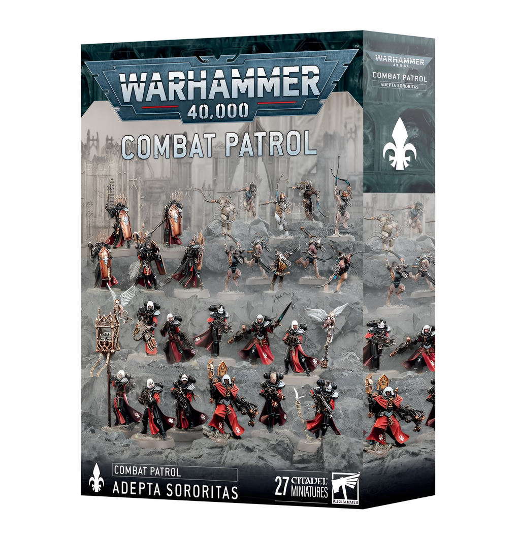 Warhammer 40K Combat Patrol | Adepta Sororitas Miniatures Set