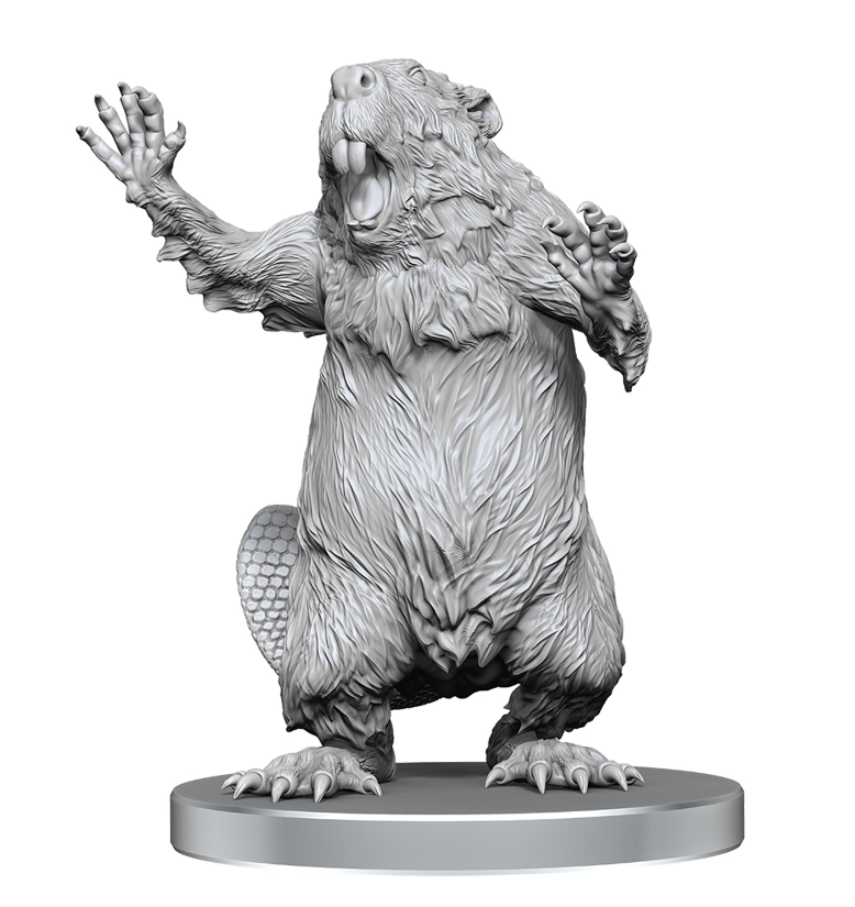 Pathfinder Battles Deep Cuts: Boggard Scout & Castoroides (PREORDER)